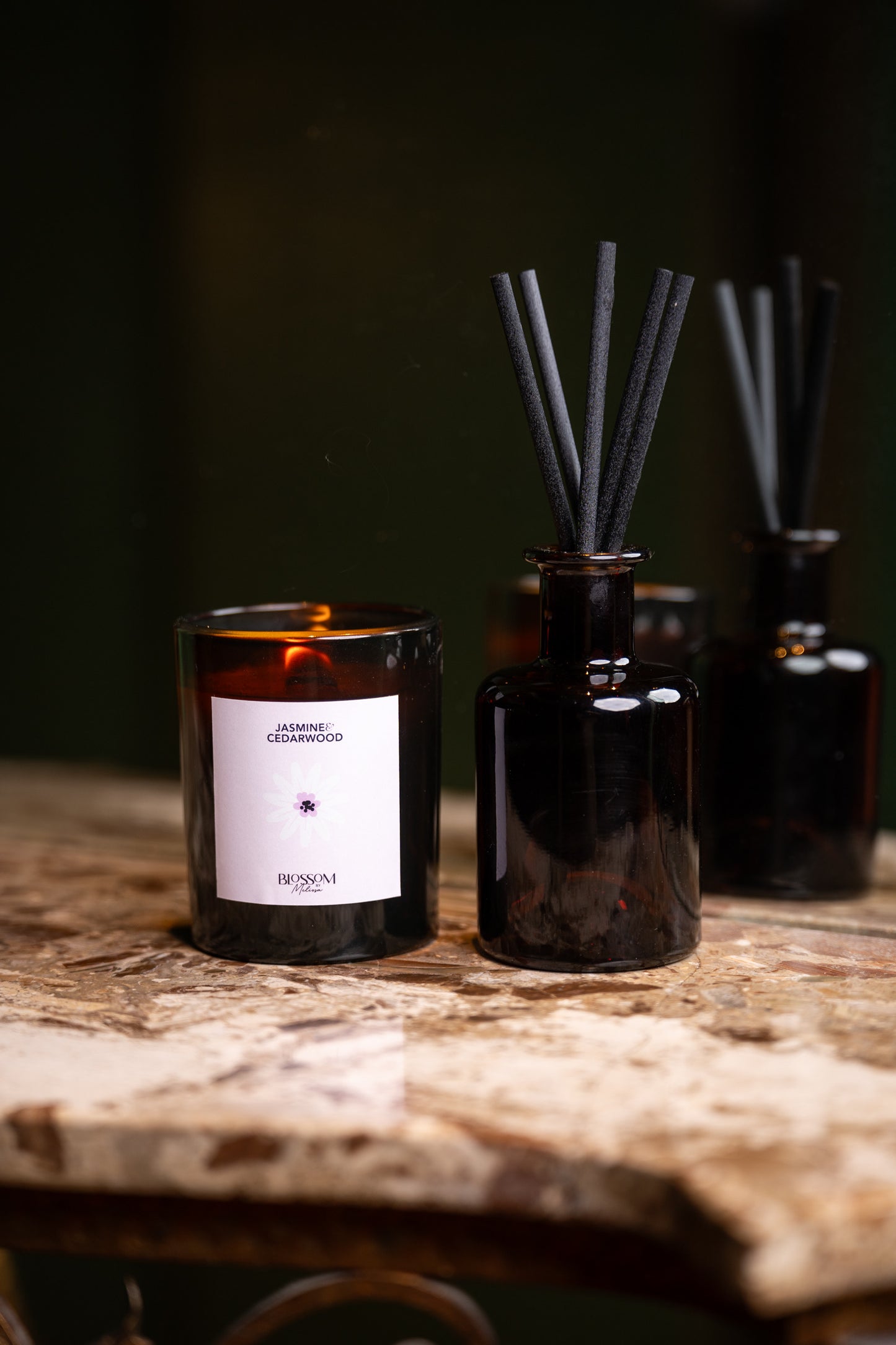 Classic Whiskey Amber Jasmine & Cedarwood