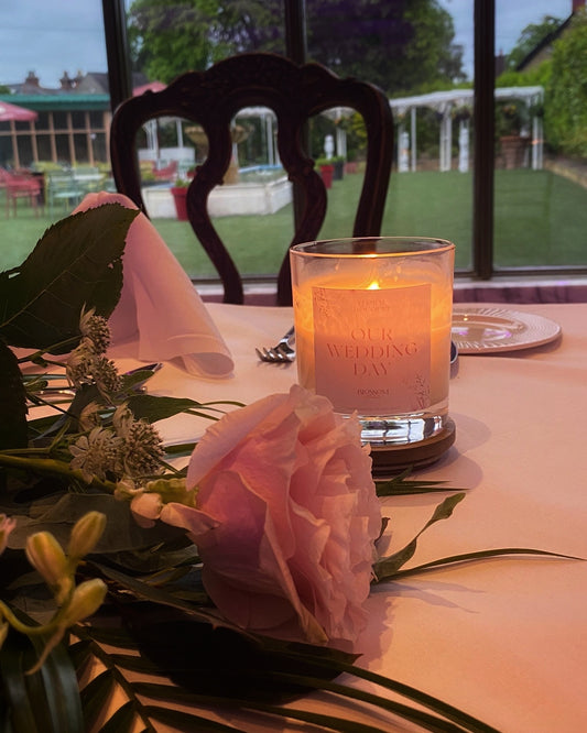 Wedding Day Candle
